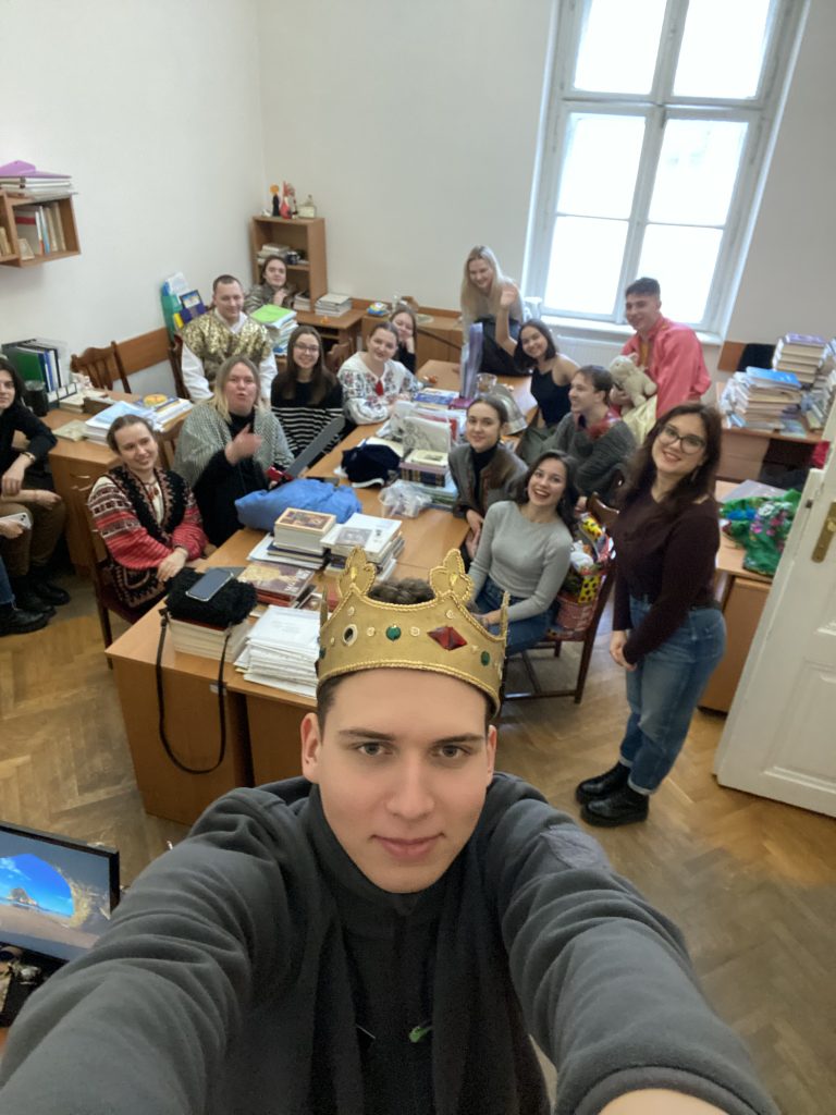 르비우 대학교 우크라이나어 문학부 학생들, 2024년 